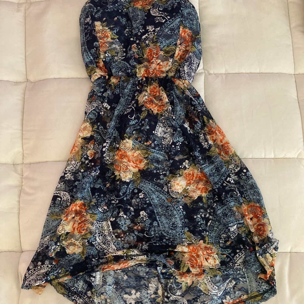 Open back summer dress